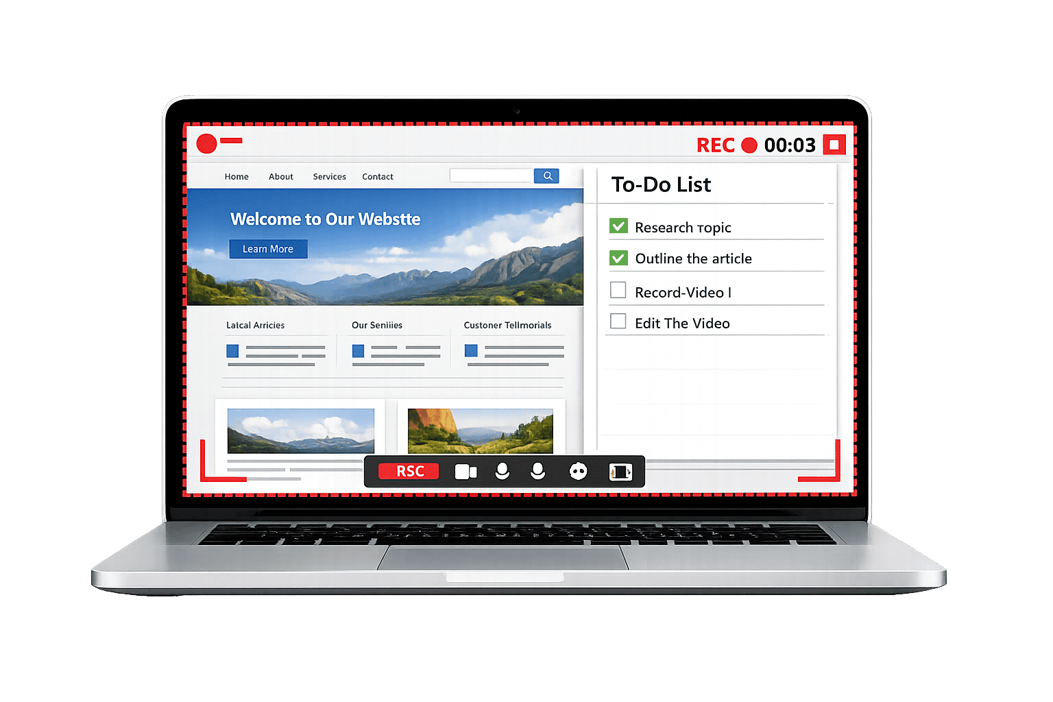 Website Conversion Review With Personalized Screen Recording
