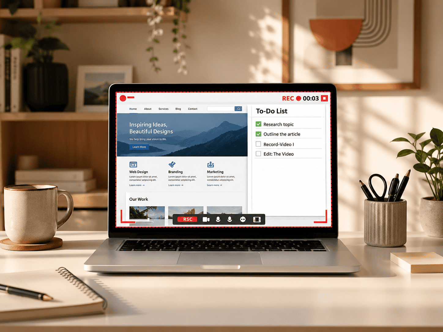 Website Conversion Review With Personalized Screen Recording